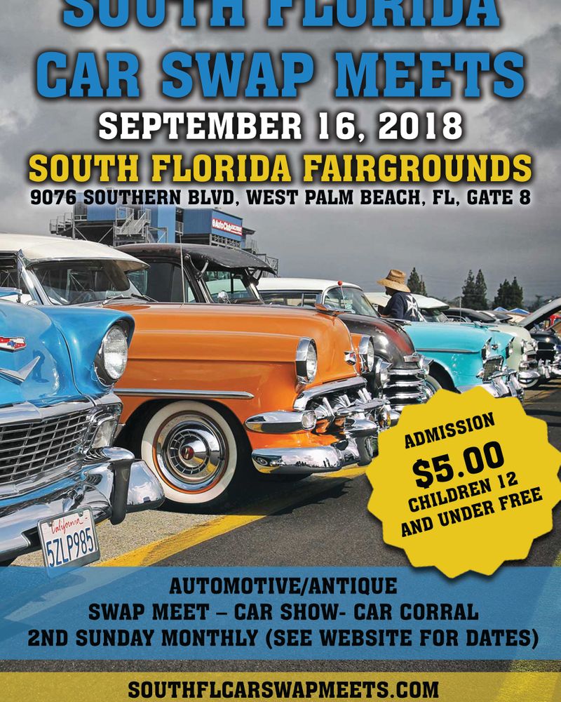 SOUTH FLORIDA CAR SWAP MEETS – Palm Beach Classics