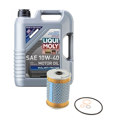  LIQUI MOLY MoS2 Antifriction SAE 10W-40, 5 L, Part -synthetic  engine oil